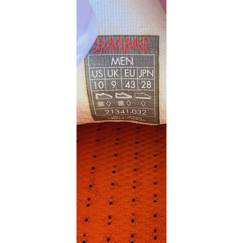 SWIMS Breeze Tennis Knit Sneakers Casual Comfort Shoes Mens Size 10 - Picture 10 of 10